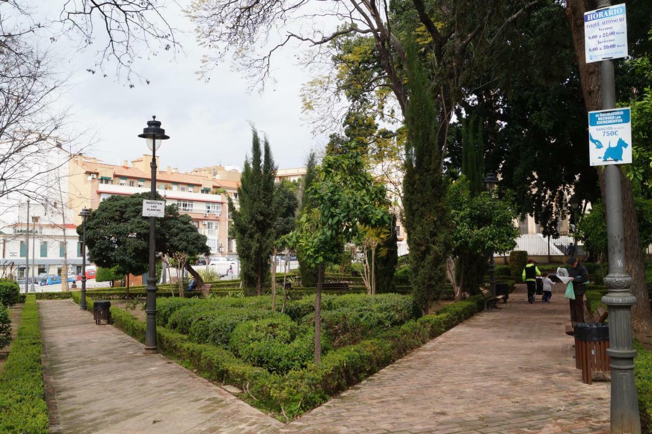 Apartamento Plaza Alfonso XII マラガ エクステリア 写真